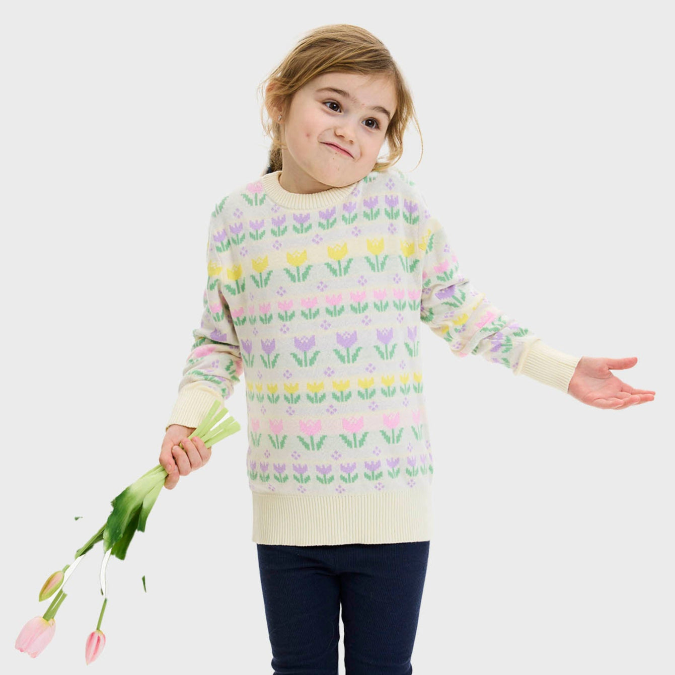 Påskeliljens påskesweater - Barn